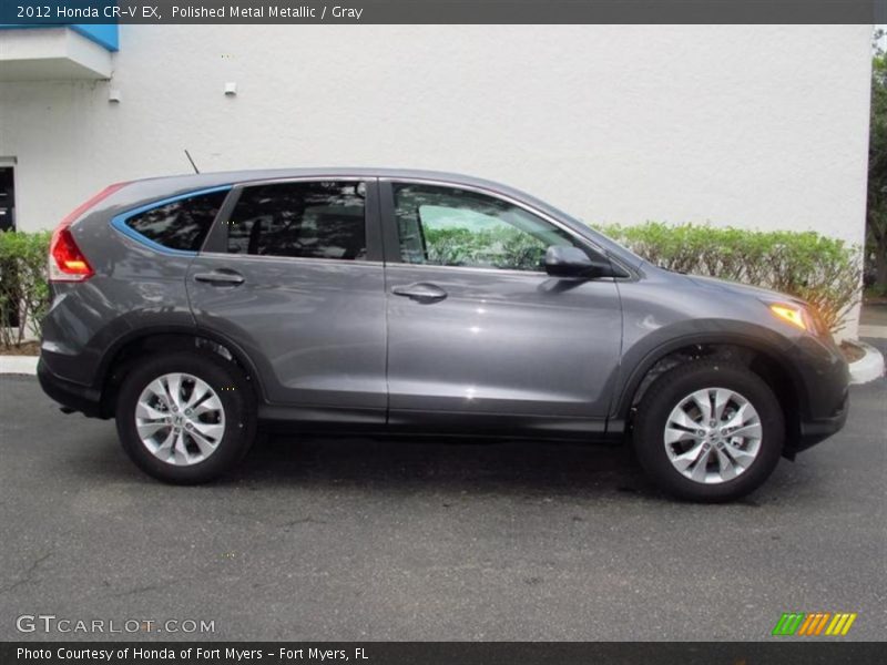 Polished Metal Metallic / Gray 2012 Honda CR-V EX