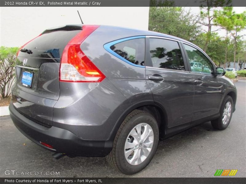 Polished Metal Metallic / Gray 2012 Honda CR-V EX