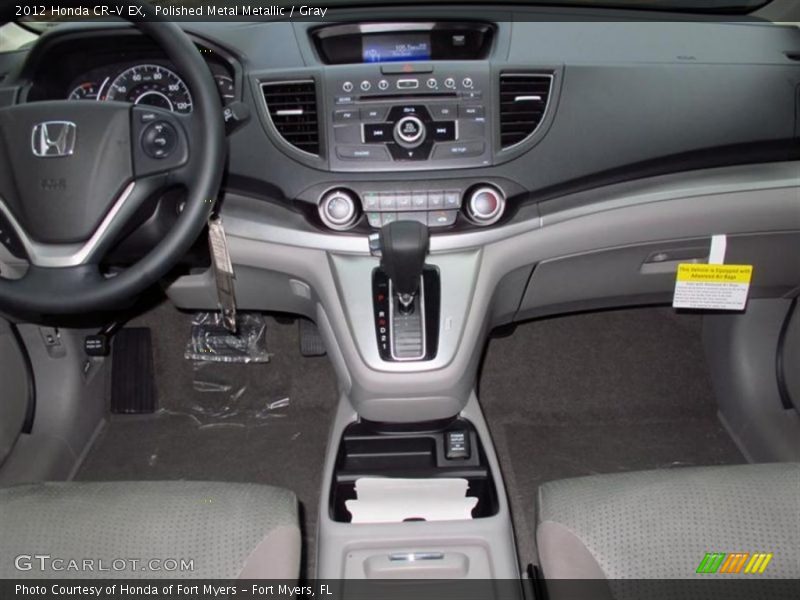Polished Metal Metallic / Gray 2012 Honda CR-V EX