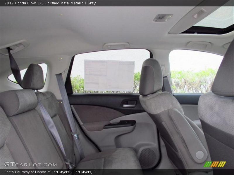 Polished Metal Metallic / Gray 2012 Honda CR-V EX