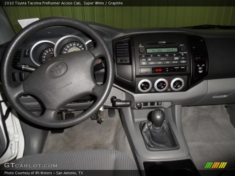 Super White / Graphite 2010 Toyota Tacoma PreRunner Access Cab