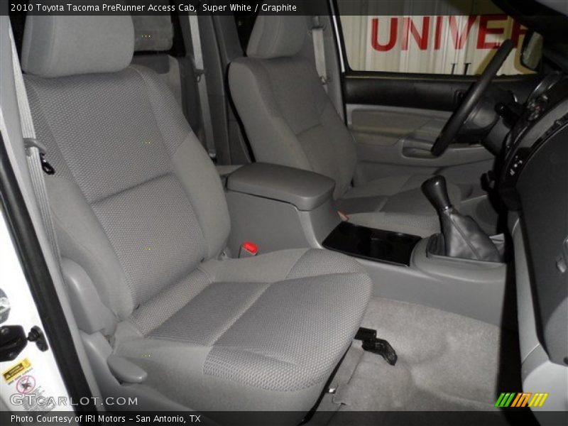Super White / Graphite 2010 Toyota Tacoma PreRunner Access Cab