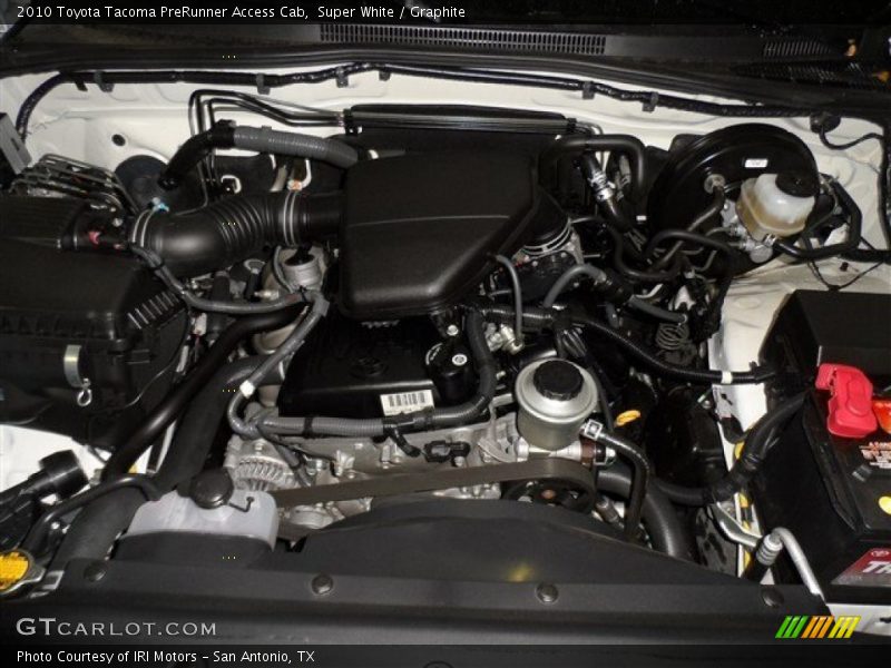 Super White / Graphite 2010 Toyota Tacoma PreRunner Access Cab