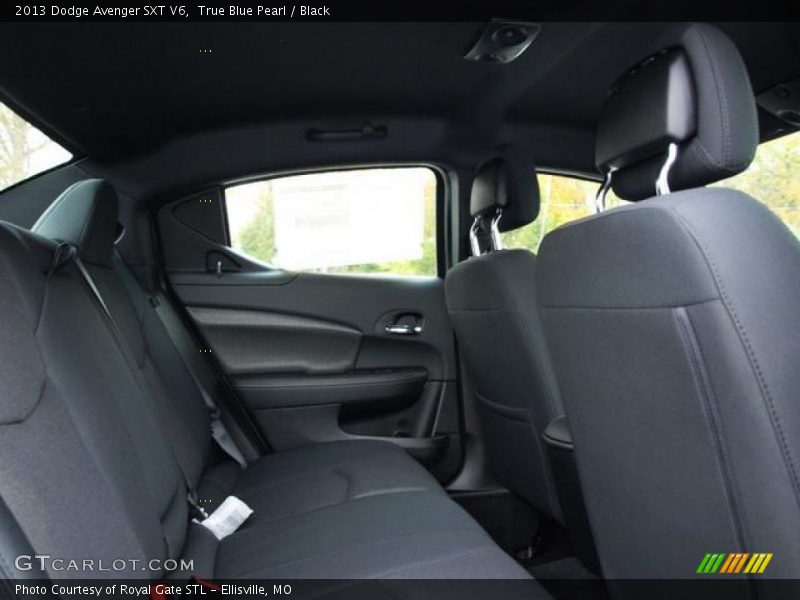 True Blue Pearl / Black 2013 Dodge Avenger SXT V6
