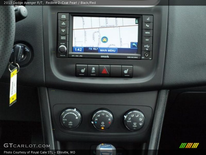 Redline 2-Coat Pearl / Black/Red 2013 Dodge Avenger R/T