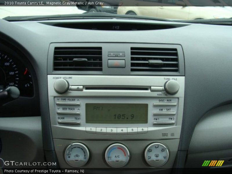 Magnetic Gray Metallic / Ash Gray 2010 Toyota Camry LE