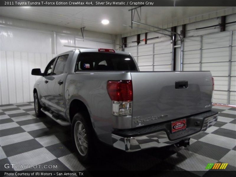 Silver Sky Metallic / Graphite Gray 2011 Toyota Tundra T-Force Edition CrewMax 4x4