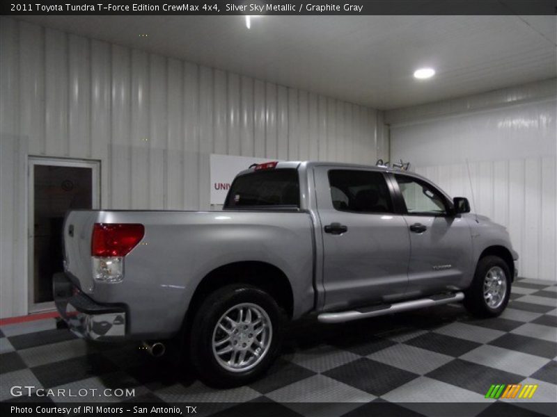 Silver Sky Metallic / Graphite Gray 2011 Toyota Tundra T-Force Edition CrewMax 4x4