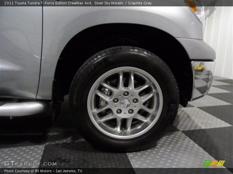 Silver Sky Metallic / Graphite Gray 2011 Toyota Tundra T-Force Edition CrewMax 4x4