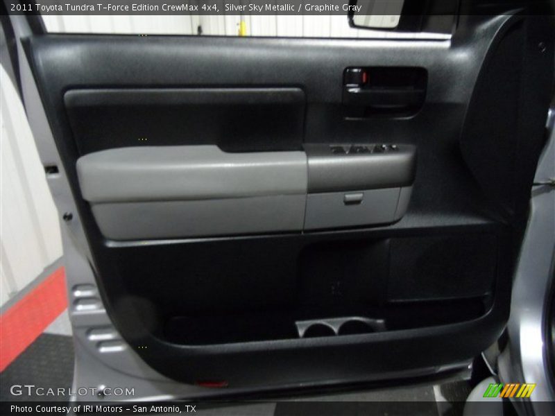 Silver Sky Metallic / Graphite Gray 2011 Toyota Tundra T-Force Edition CrewMax 4x4