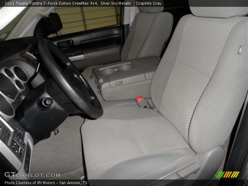 Silver Sky Metallic / Graphite Gray 2011 Toyota Tundra T-Force Edition CrewMax 4x4