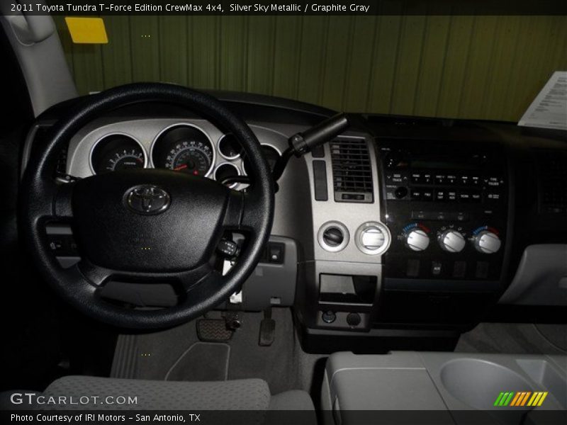 Silver Sky Metallic / Graphite Gray 2011 Toyota Tundra T-Force Edition CrewMax 4x4