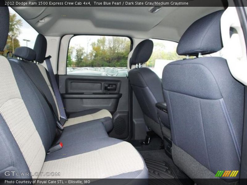 True Blue Pearl / Dark Slate Gray/Medium Graystone 2012 Dodge Ram 1500 Express Crew Cab 4x4