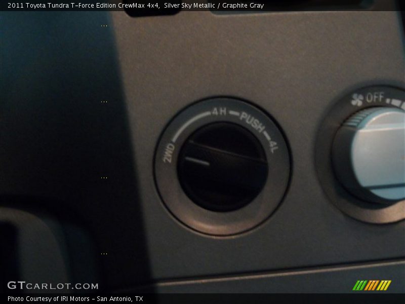 Silver Sky Metallic / Graphite Gray 2011 Toyota Tundra T-Force Edition CrewMax 4x4