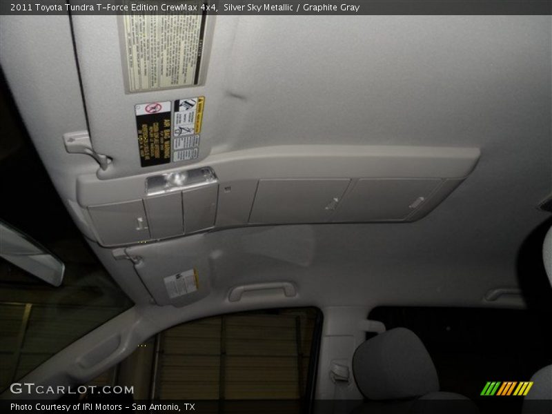 Silver Sky Metallic / Graphite Gray 2011 Toyota Tundra T-Force Edition CrewMax 4x4