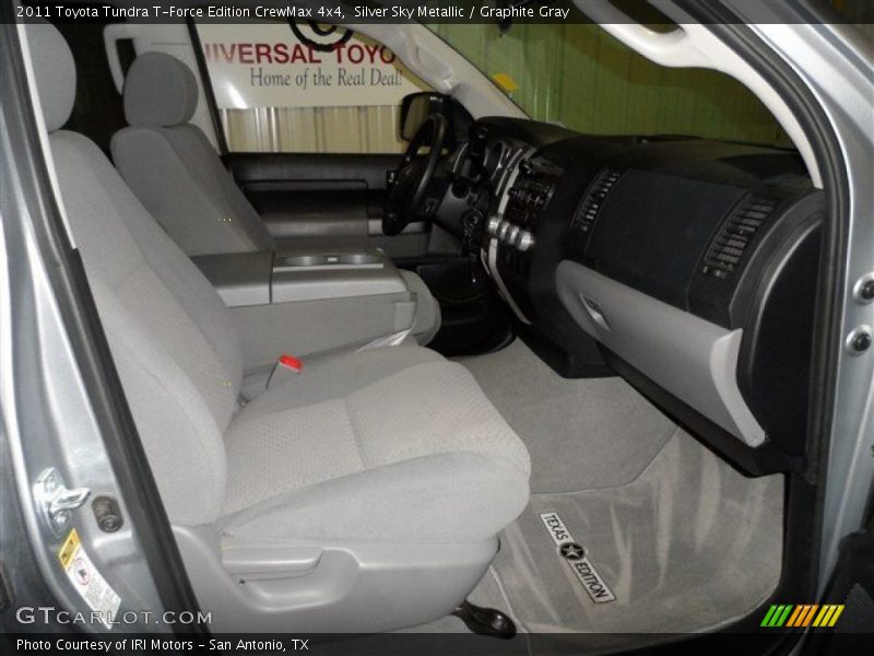 Silver Sky Metallic / Graphite Gray 2011 Toyota Tundra T-Force Edition CrewMax 4x4