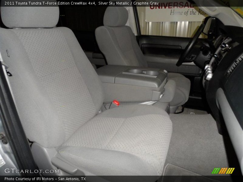 Silver Sky Metallic / Graphite Gray 2011 Toyota Tundra T-Force Edition CrewMax 4x4