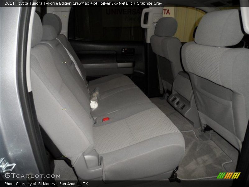 Silver Sky Metallic / Graphite Gray 2011 Toyota Tundra T-Force Edition CrewMax 4x4