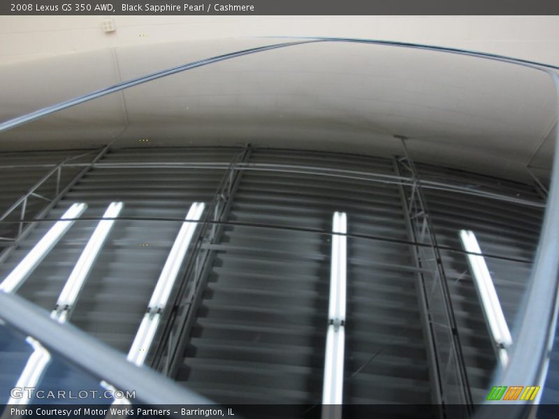Black Sapphire Pearl / Cashmere 2008 Lexus GS 350 AWD