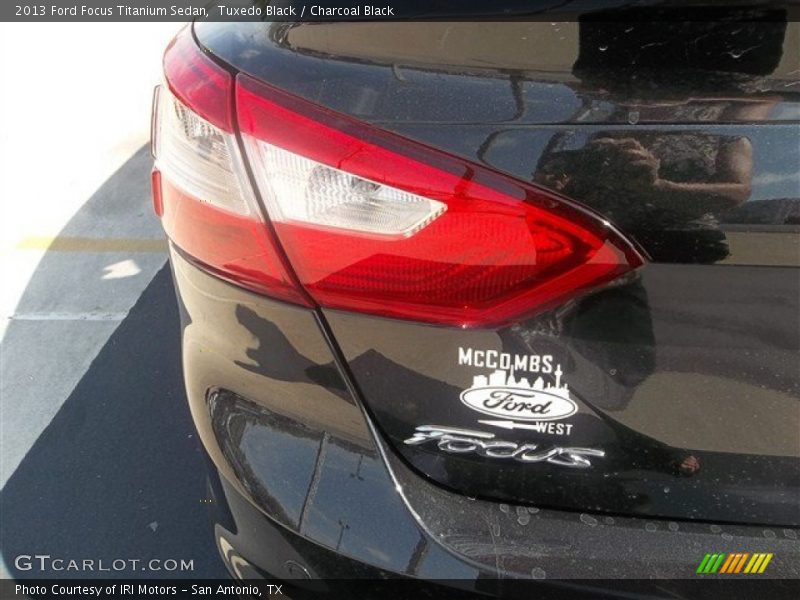 Tuxedo Black / Charcoal Black 2013 Ford Focus Titanium Sedan