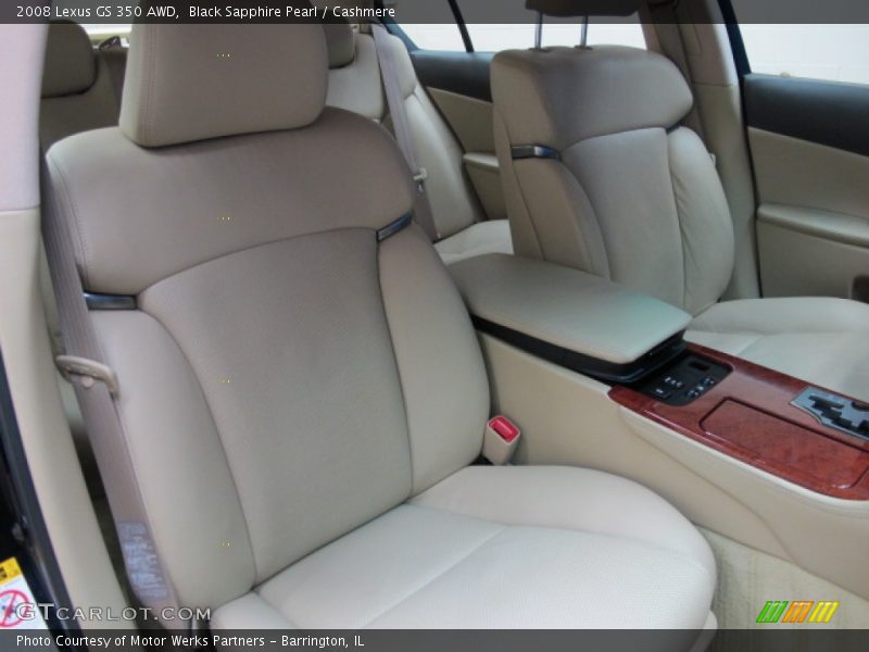 Black Sapphire Pearl / Cashmere 2008 Lexus GS 350 AWD