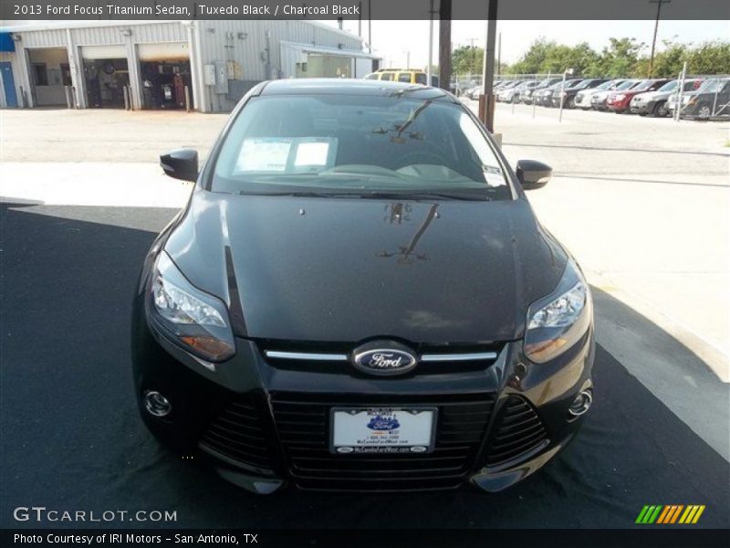 Tuxedo Black / Charcoal Black 2013 Ford Focus Titanium Sedan