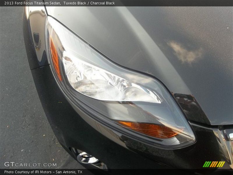 Tuxedo Black / Charcoal Black 2013 Ford Focus Titanium Sedan