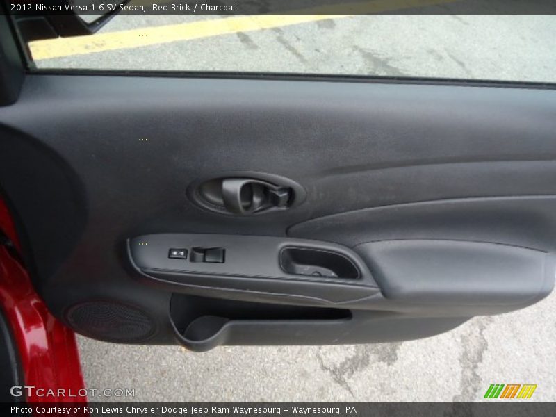 Red Brick / Charcoal 2012 Nissan Versa 1.6 SV Sedan