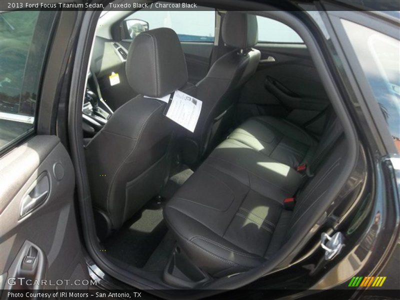 Tuxedo Black / Charcoal Black 2013 Ford Focus Titanium Sedan
