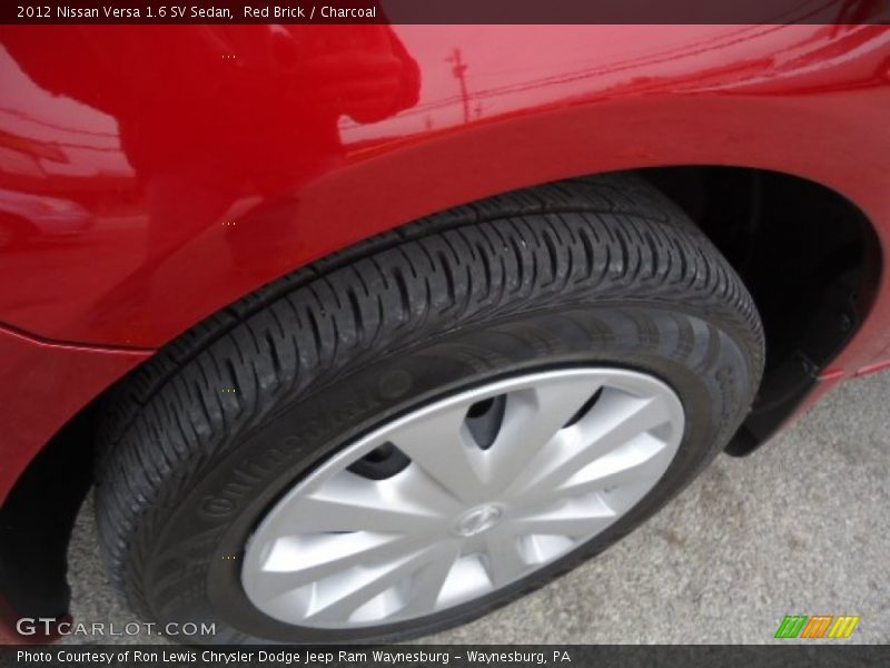 Red Brick / Charcoal 2012 Nissan Versa 1.6 SV Sedan