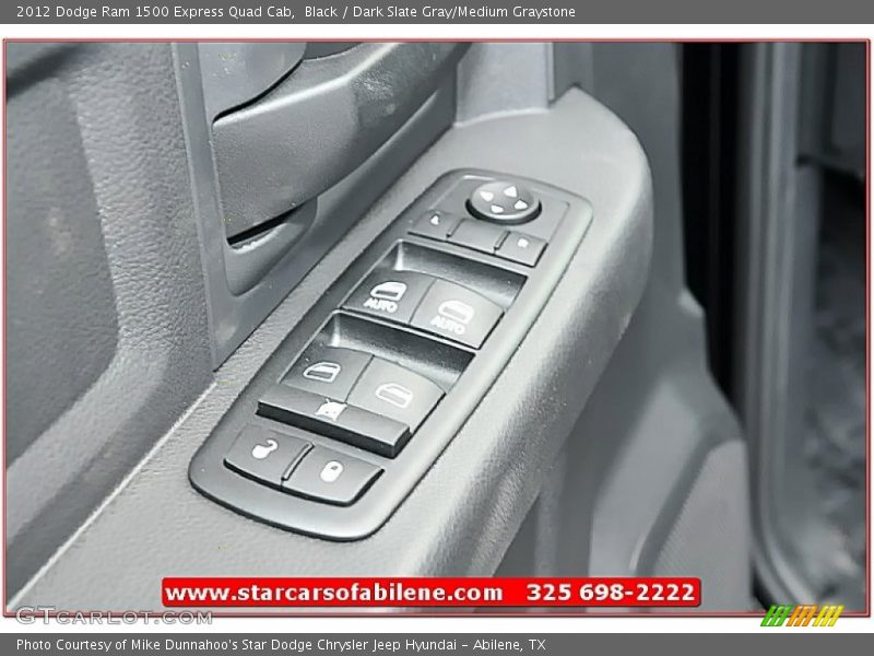 Black / Dark Slate Gray/Medium Graystone 2012 Dodge Ram 1500 Express Quad Cab