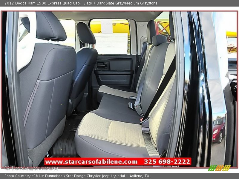 Black / Dark Slate Gray/Medium Graystone 2012 Dodge Ram 1500 Express Quad Cab
