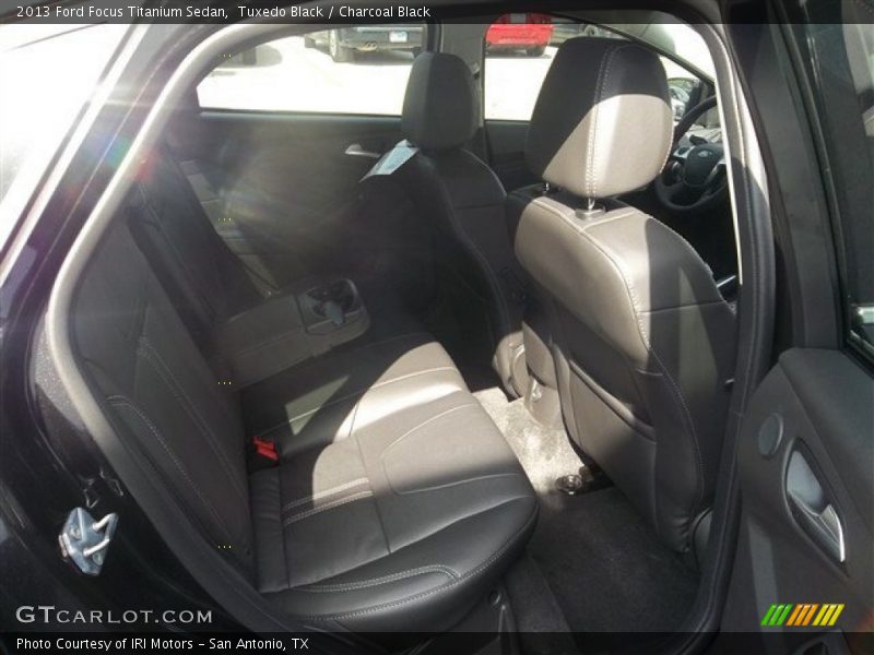Tuxedo Black / Charcoal Black 2013 Ford Focus Titanium Sedan