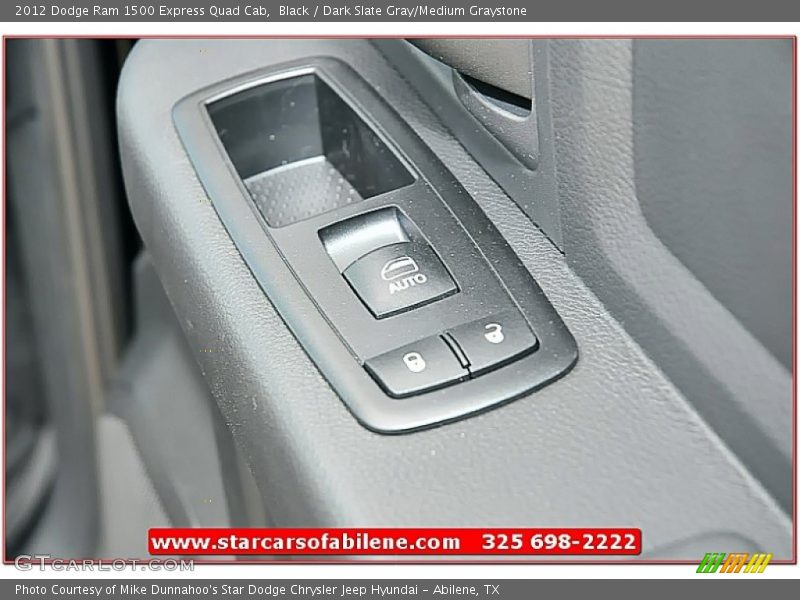 Black / Dark Slate Gray/Medium Graystone 2012 Dodge Ram 1500 Express Quad Cab