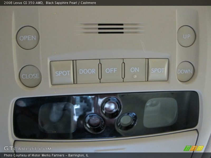 Black Sapphire Pearl / Cashmere 2008 Lexus GS 350 AWD