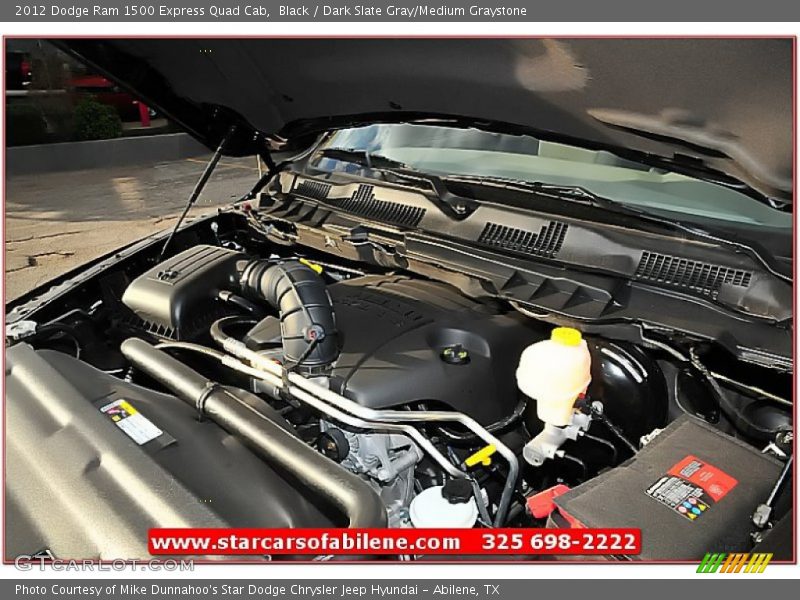 Black / Dark Slate Gray/Medium Graystone 2012 Dodge Ram 1500 Express Quad Cab
