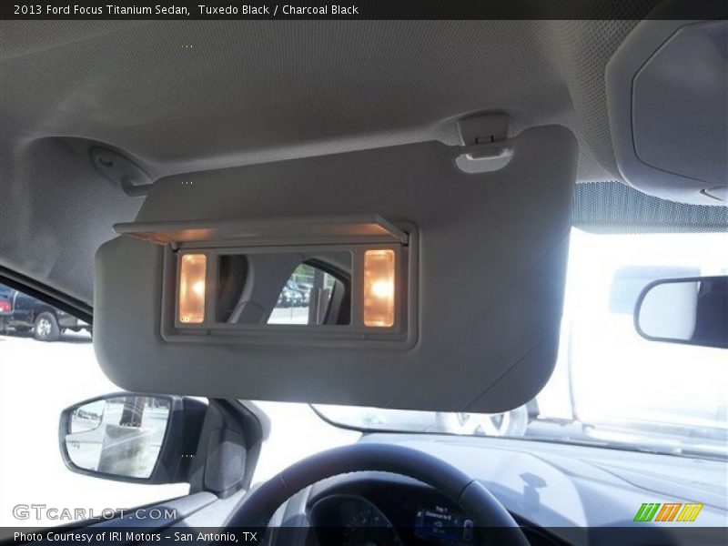 Tuxedo Black / Charcoal Black 2013 Ford Focus Titanium Sedan