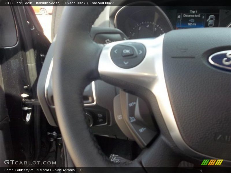 Tuxedo Black / Charcoal Black 2013 Ford Focus Titanium Sedan
