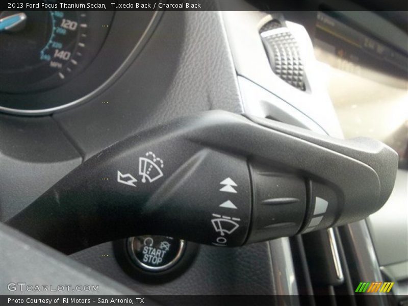 Tuxedo Black / Charcoal Black 2013 Ford Focus Titanium Sedan