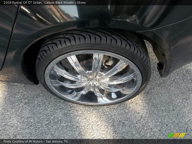Carbon Black Metallic / Ebony 2009 Pontiac G6 GT Sedan