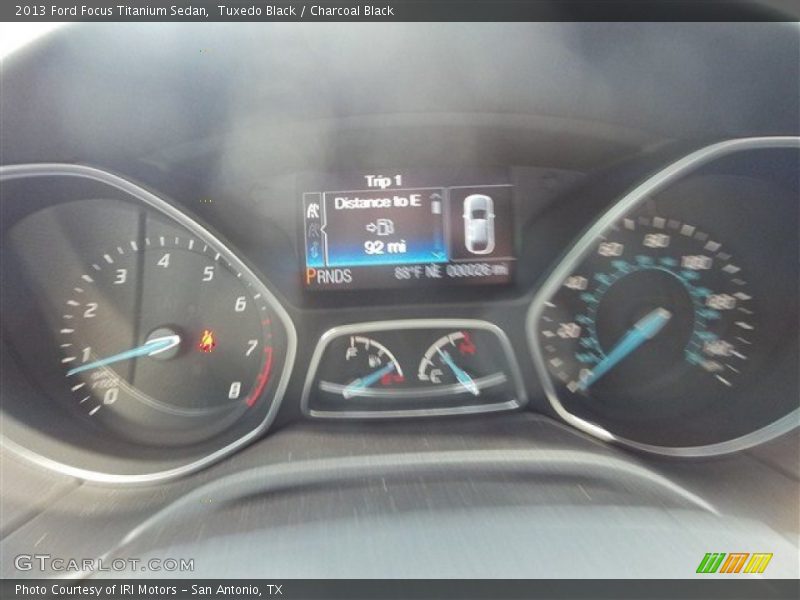 Tuxedo Black / Charcoal Black 2013 Ford Focus Titanium Sedan