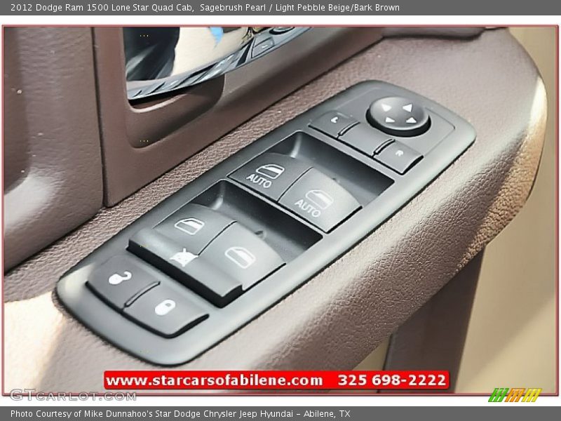 Sagebrush Pearl / Light Pebble Beige/Bark Brown 2012 Dodge Ram 1500 Lone Star Quad Cab