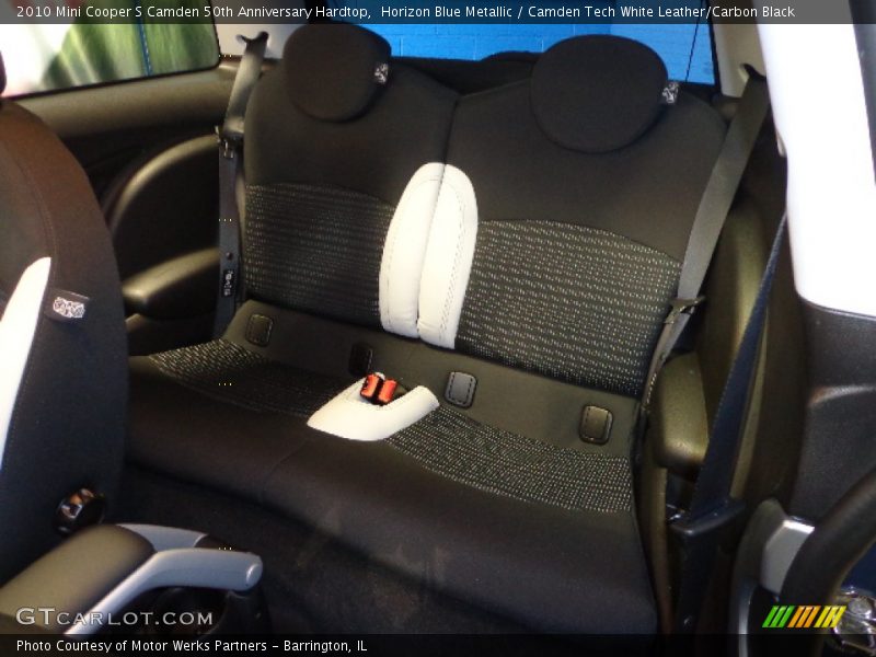 Horizon Blue Metallic / Camden Tech White Leather/Carbon Black 2010 Mini Cooper S Camden 50th Anniversary Hardtop