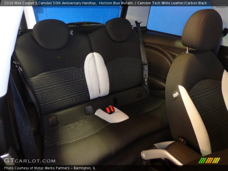 Horizon Blue Metallic / Camden Tech White Leather/Carbon Black 2010 Mini Cooper S Camden 50th Anniversary Hardtop