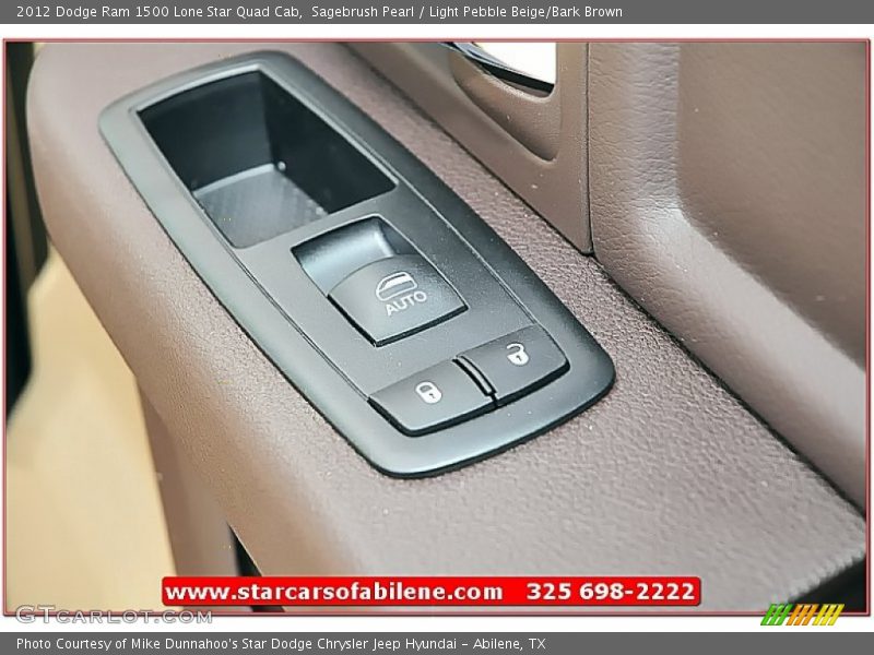 Sagebrush Pearl / Light Pebble Beige/Bark Brown 2012 Dodge Ram 1500 Lone Star Quad Cab
