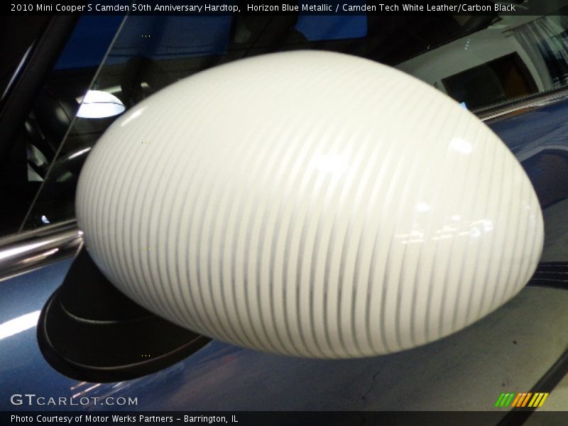 Horizon Blue Metallic / Camden Tech White Leather/Carbon Black 2010 Mini Cooper S Camden 50th Anniversary Hardtop
