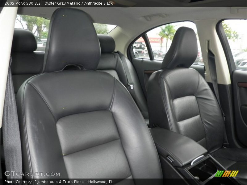 Oyster Gray Metallic / Anthracite Black 2009 Volvo S80 3.2