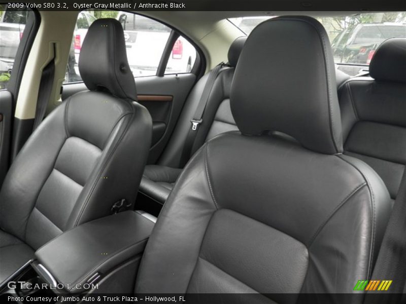 Oyster Gray Metallic / Anthracite Black 2009 Volvo S80 3.2