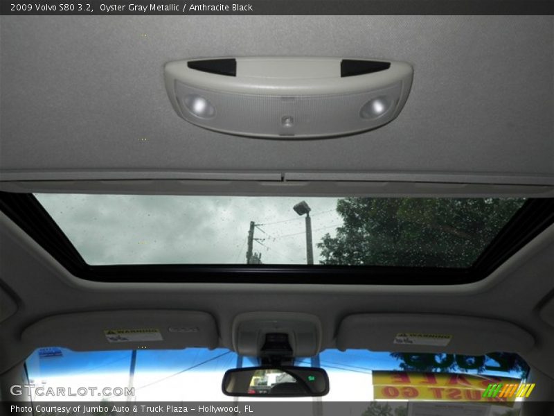 Oyster Gray Metallic / Anthracite Black 2009 Volvo S80 3.2