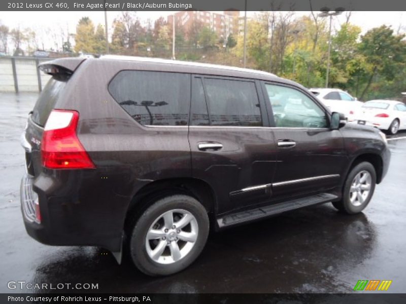 Fire Agate Pearl / Black/Auburn Bubinga 2012 Lexus GX 460